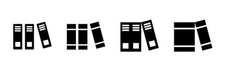 Library icon set. education icon vectorのイラスト素材