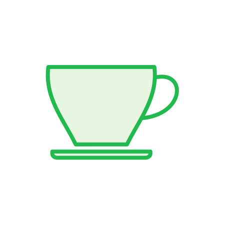 Coffee cup icon set. cup a coffee icon vector.のイラスト素材