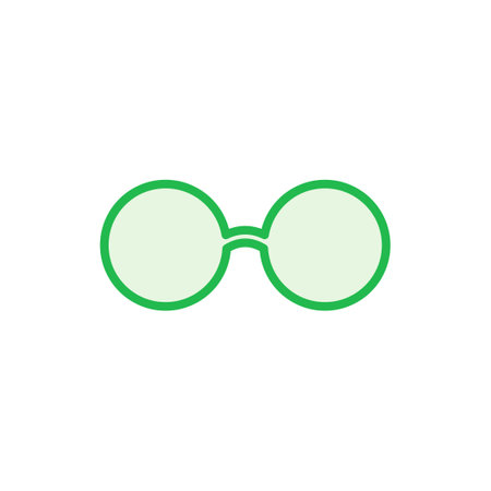 Glasses icon set. Glasses vector iconのイラスト素材