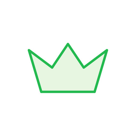 Crown icon set. crown vector iconのイラスト素材