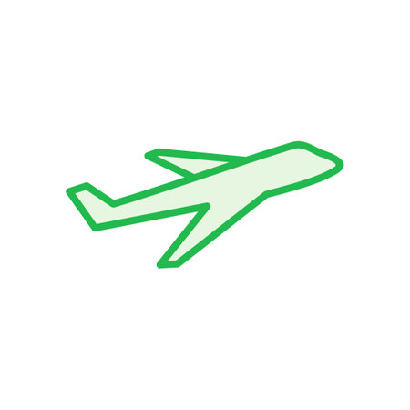 Plane icon set. Airplane icon vector. Flight transport symbol. Travel illustration. Holiday symbolのイラスト素材