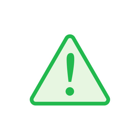 Exclamation danger sign. attention sign icon set. Hazard warning attention signのイラスト素材