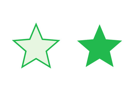 Star Icon set. rating icon vector. favourite star iconのイラスト素材