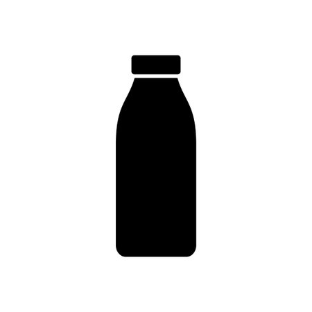 Bottle icon vector. bottle vector iconのイラスト素材
