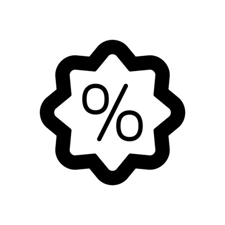 Discount icon vector. Discount tag icon.のイラスト素材