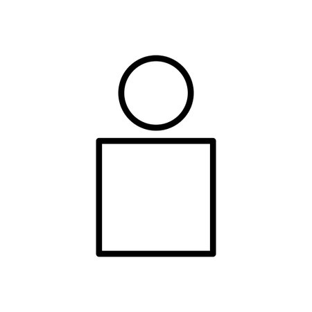 User Icon vector. person sign. people icon.のイラスト素材