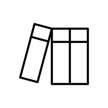 Library icon vector. education icon vectorのイラスト素材