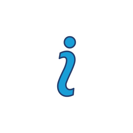 Info sign icon vector. about us icon vector. Faq iconのイラスト素材