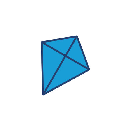 Kite icon vector. kite vector icon.のイラスト素材