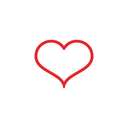 Love icon vector. Heart icon vector. Like icon vector.のイラスト素材