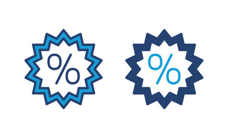 Discount icon vector. Discount tag icon.のイラスト素材