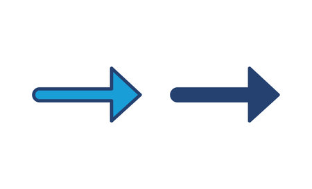 Arrow icon vector. Arrow symbol. Arrow sign for your web design.のイラスト素材