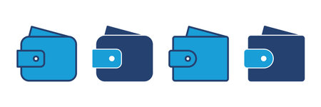 Wallet icon vector. wallet vector iconのイラスト素材