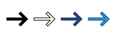 Arrow icon vector. Arrow symbol. Arrow sign for your web design.のイラスト素材