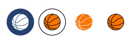 Basketball icon vector. Basketball ball icon. Basketball logo vector iconのイラスト素材