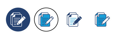 Note icon vector. notepad icon vectorのイラスト素材
