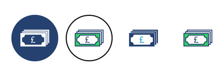 Money icon vector. Money vector icon.