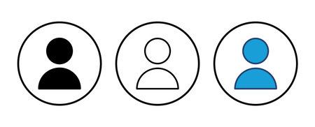 User Icon vector. person sign. people icon.