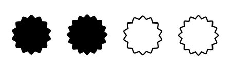 Badge icon set. Awards icon. Achieve. Stampのイラスト素材