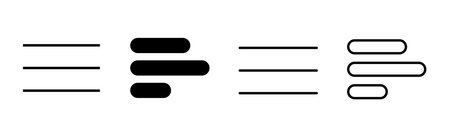 Menu Icon set. web menu icon. hamburger menu symbol