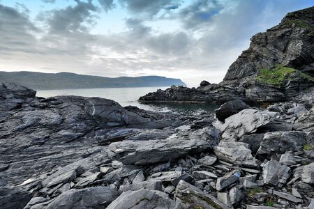 coastline near Skarsvag, Finnmark, Norway