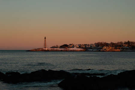 Sunset views in Massachusetts. USES