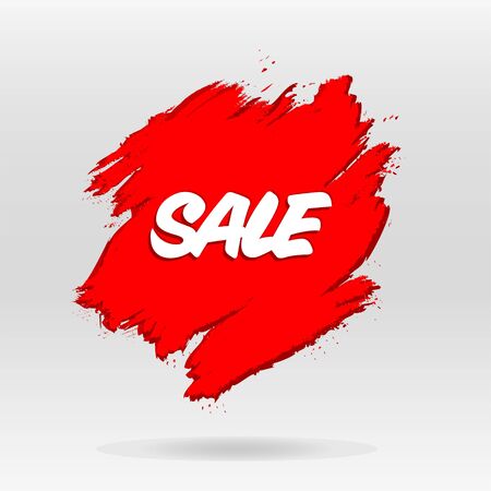 Brush strokes, roller on the surface for advertising or your text. Expression of metallic paint with oil or acrylic. Perfect design for headline,   and sale banner.のイラスト素材