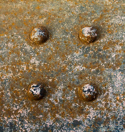 Photo of rusty metal abstract background