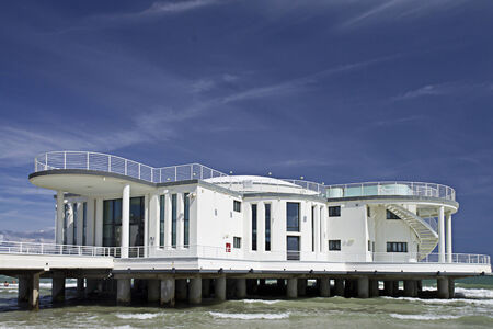 The famous Rotonda of Senigallia (Italy)のeditorial素材