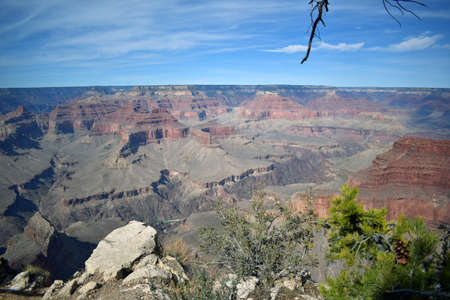 Amazing views of the granite canyonの写真素材