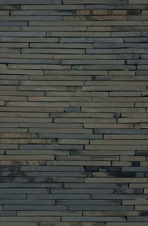 Concrete slabs tile up as solid wall              の写真素材