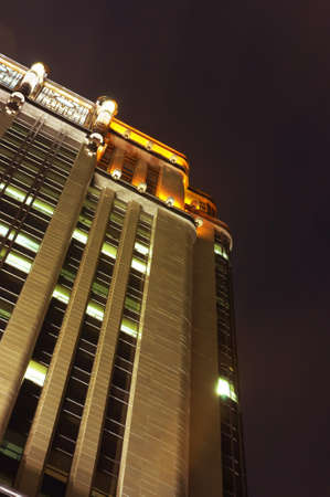 Low angle view of a Art Deco building             のeditorial素材