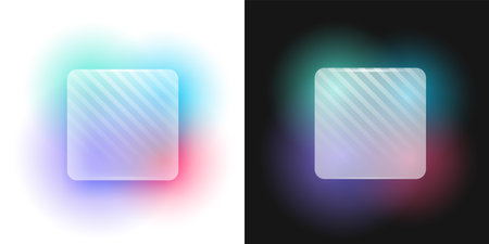 blank button template. UI, applications, apps, mock-ups. Vector illustration.のイラスト素材