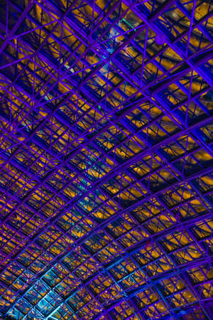 Bearing steel skeleton of the roofの写真素材