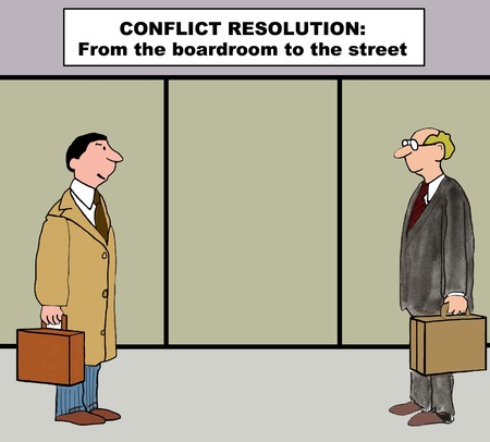 Conflict Resolutionの写真素材