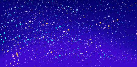Starry sky backgroundのイラスト素材