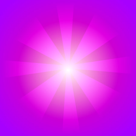 Bright Purple Background texture with Sunburst Rays. Vector illustration in comics, pop art style.のイラスト素材