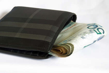 Malaysian bank notes wallet
