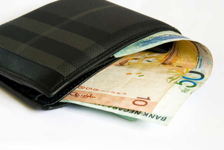 Malaysian bank notes wallet
