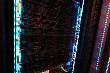 Technologies and communications - server room