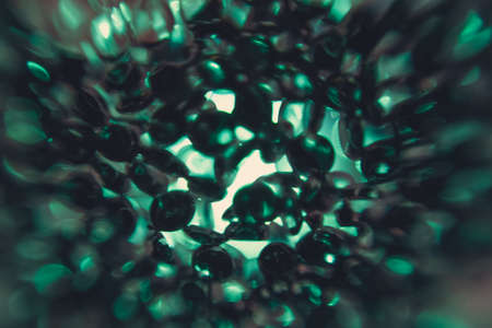 Abstract emerald granulesの写真素材