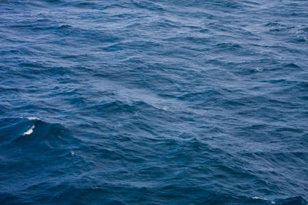 Very deep water with small waves