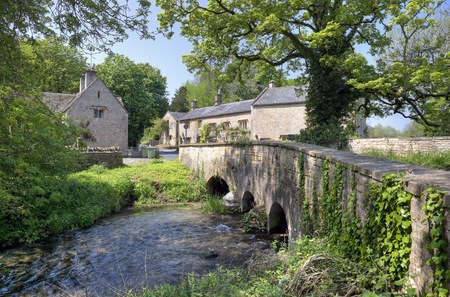 Upper Swell, a Cotswold village near Stow on the Wold, Gloucestershire, England 