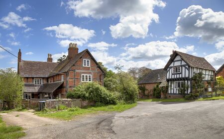 Preston on Stour village, Warwickshire, England の写真素材