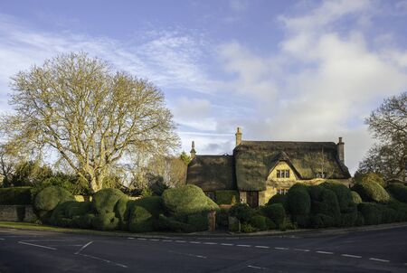 Cottages at Chipping Campden, Cotswolds, Gloucestershire, England