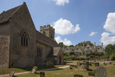 Church at Asthall, Cotswolds, England