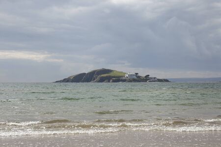 Burgh Island, Devon, England.の写真素材