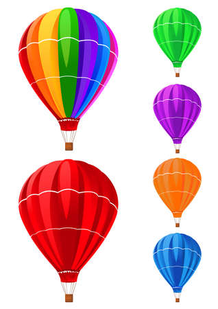 balloons collectionのイラスト素材