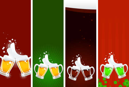 beer's bannersのイラスト素材