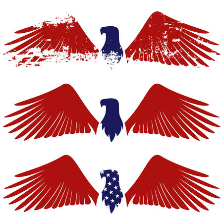 American eagle symbolのイラスト素材
